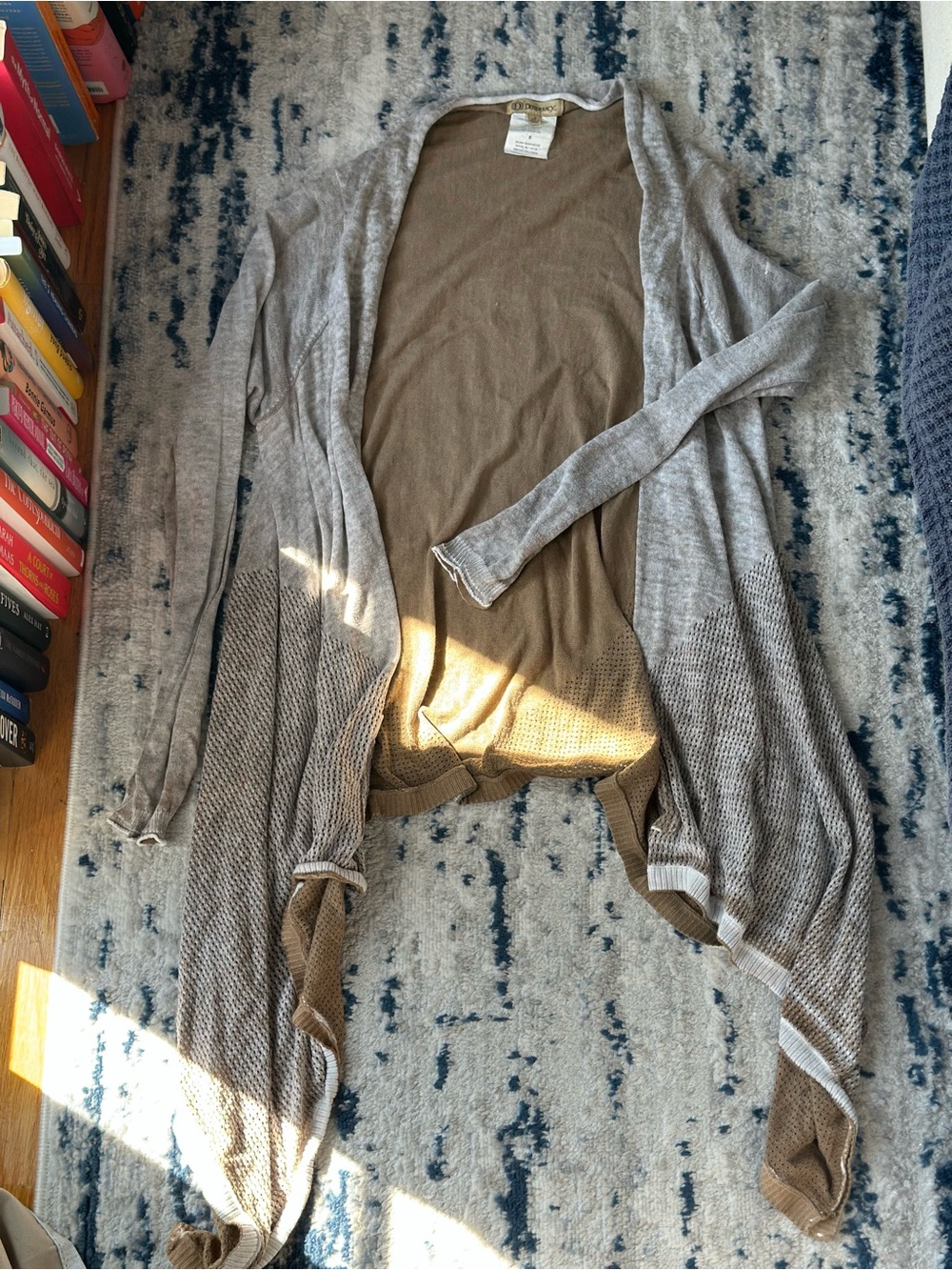 Democracy Open Front Contrast Cardigan